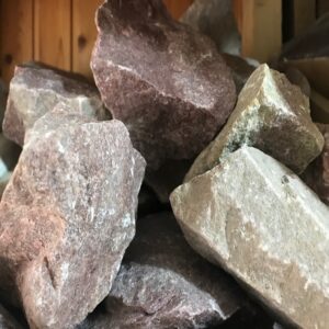 Камень для бани – Малиновый кварцит