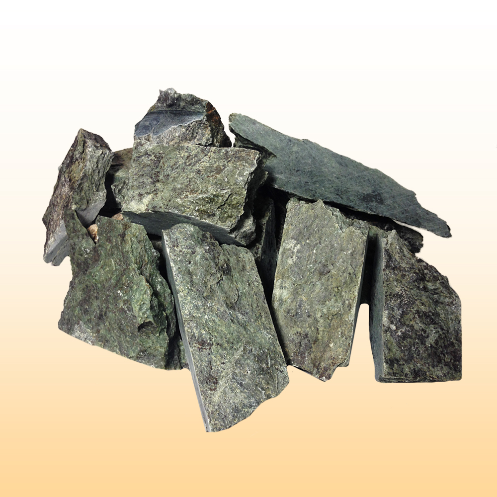 Камень для бани «Нефрит», колото-полированный, 1 кг