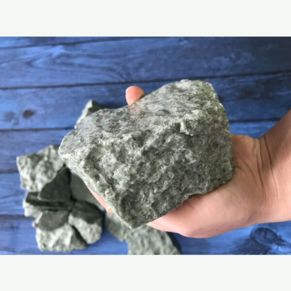 Камень для бани «Жадеит», колотый, 20 кг