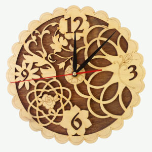 Часы банные «Цветы»