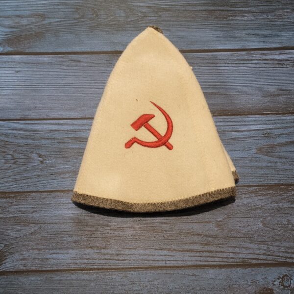 Шапка для бани Герб СССР